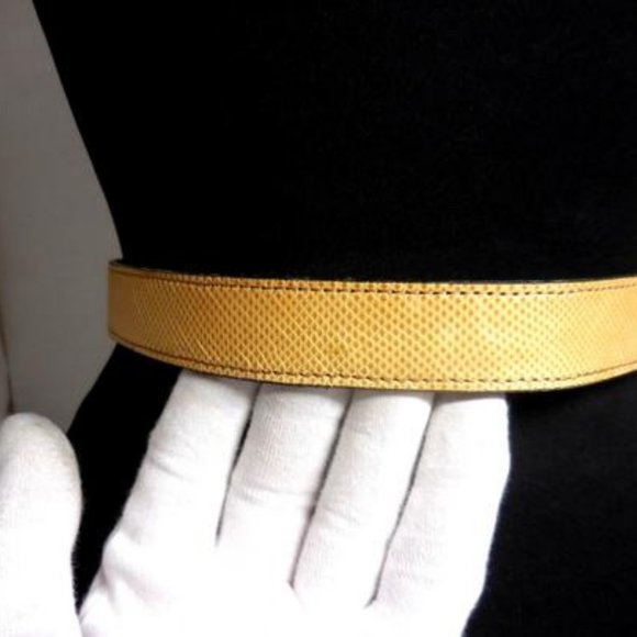 Gucci, Tom Ford Era, Tan Lizard Embossed Leather - Picture 7 of 8